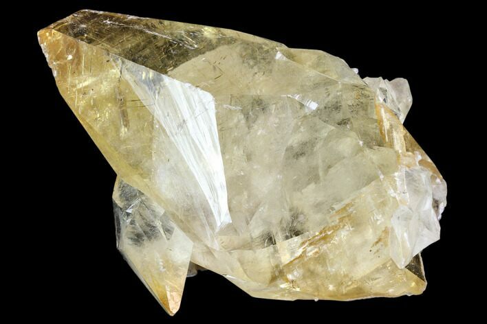 Gemmy, Twinned Calcite Crystal Cluster - Elmwood Mine #103946